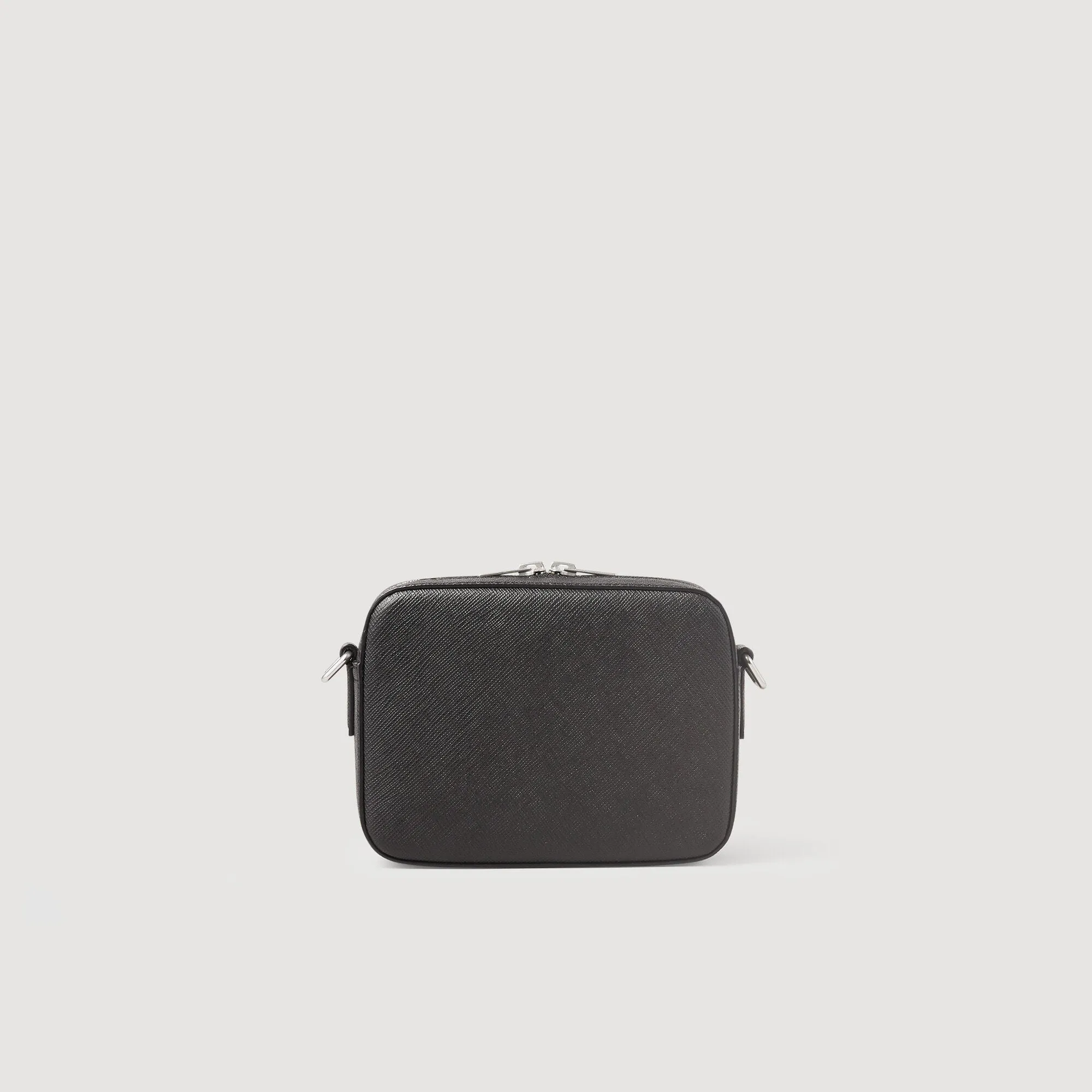 Minibag Hook Small Synthetic Leather Bag Chocolate