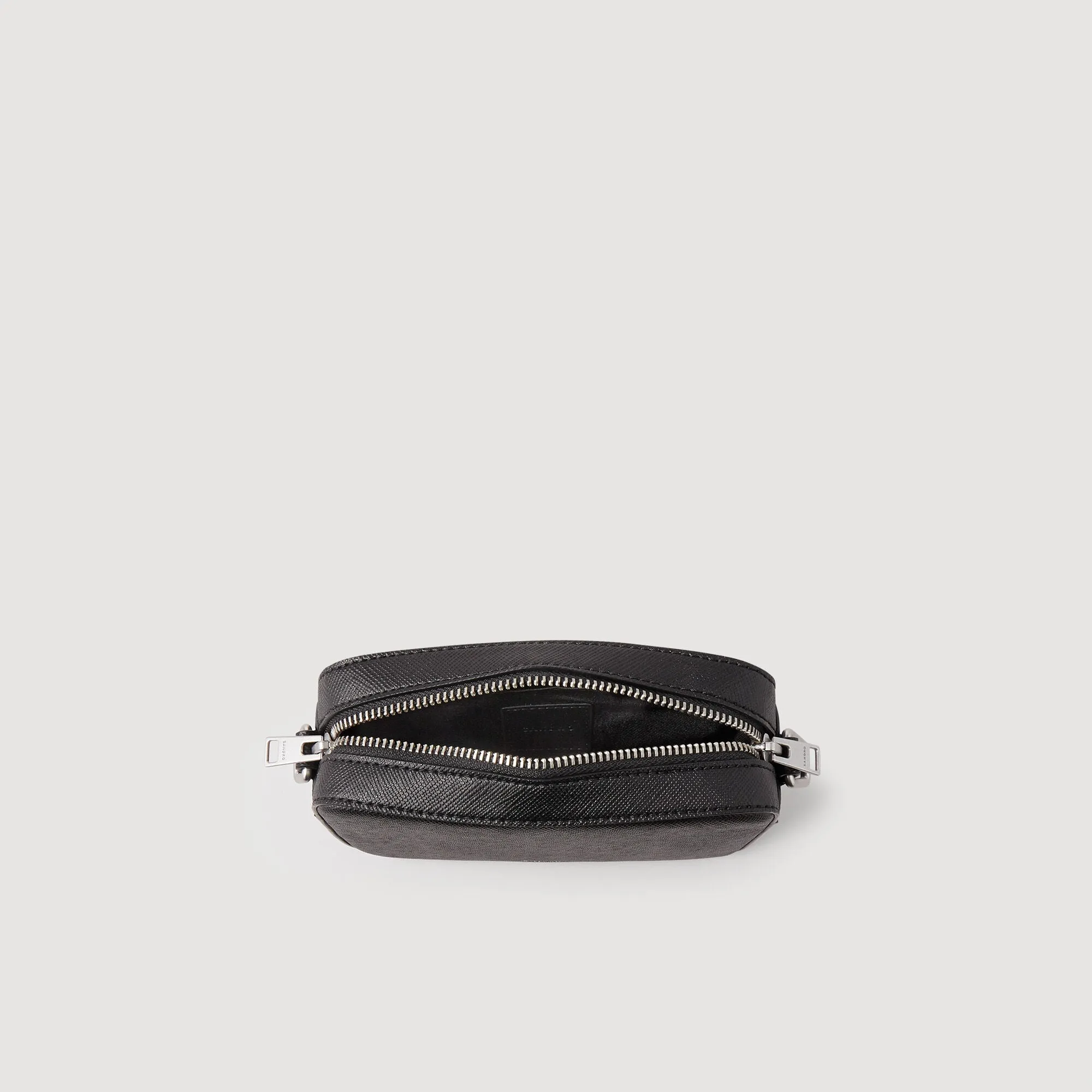 Minibag Hook Small Synthetic Leather Bag Chocolate