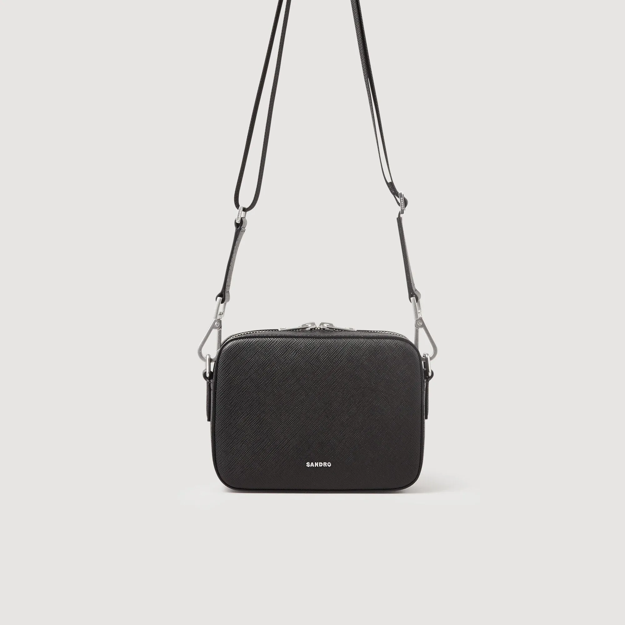 Minibag Hook Small Synthetic Leather Bag Chocolate