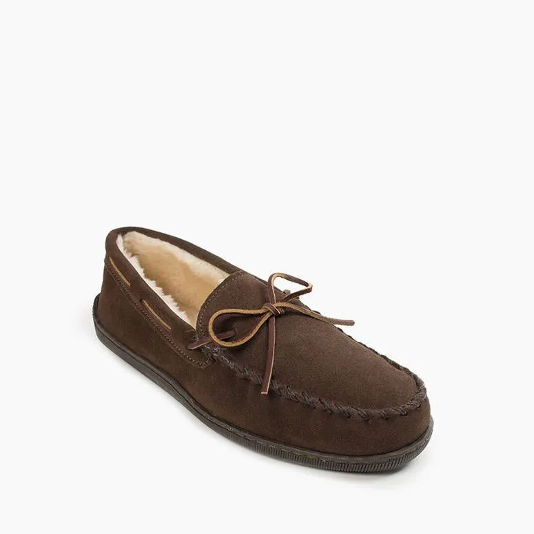 Minnetonka Pile Lined Hardsole Moccasin