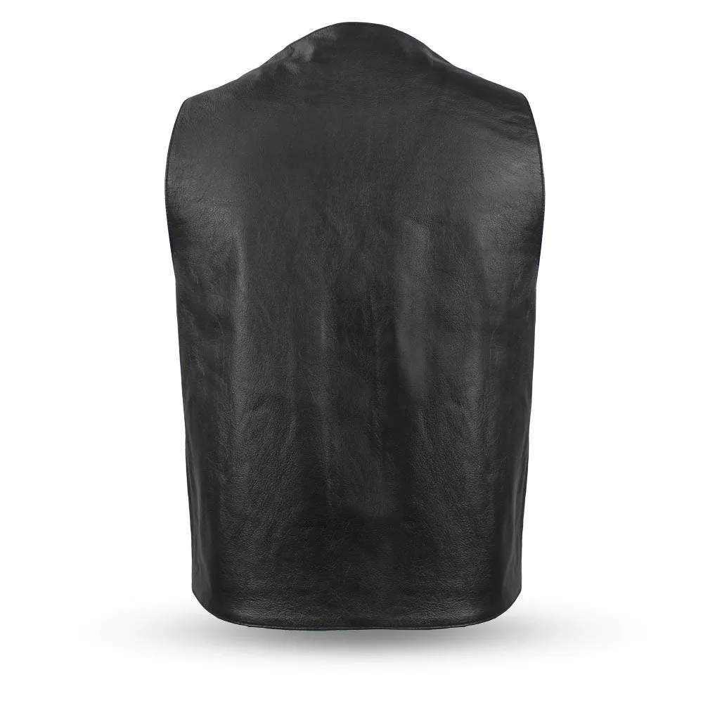 MOFFIT - Motorcycle Leather Vest