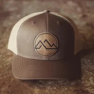 Mountain Range Hat - Brown