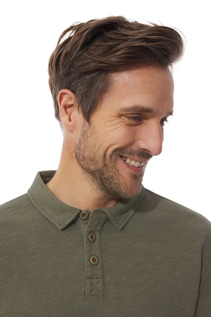 Mousqueton Mens Alet slub polo - 3 colours