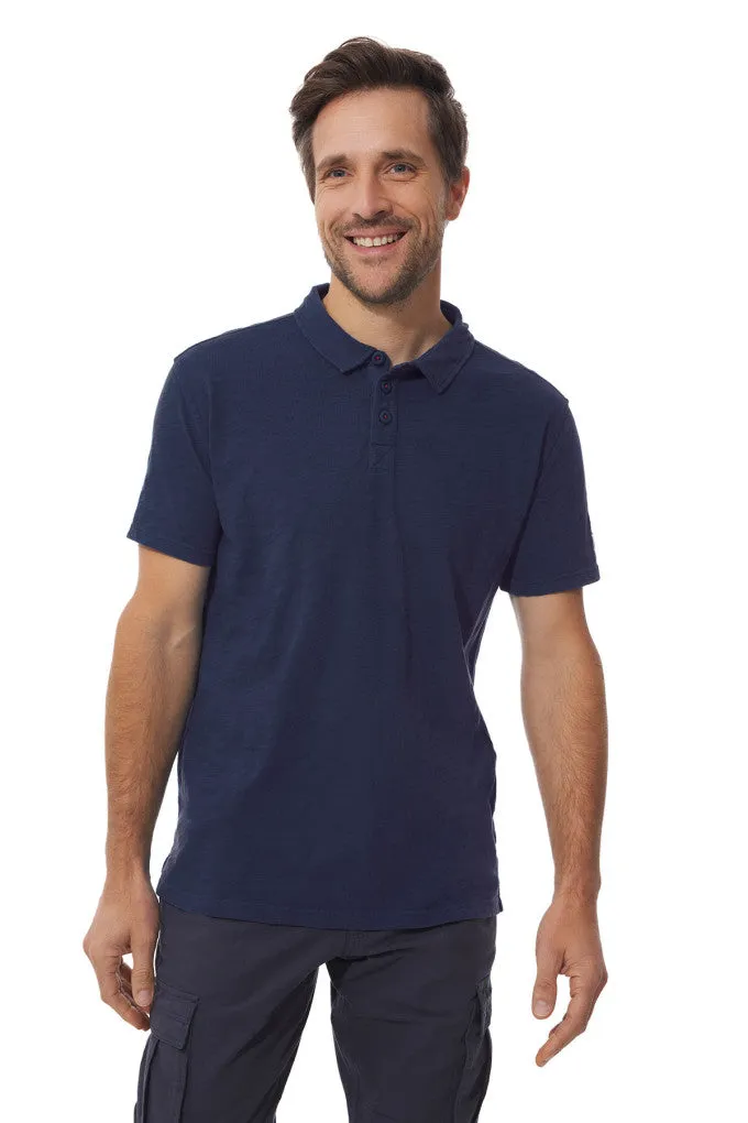Mousqueton Mens Alet slub polo - 3 colours