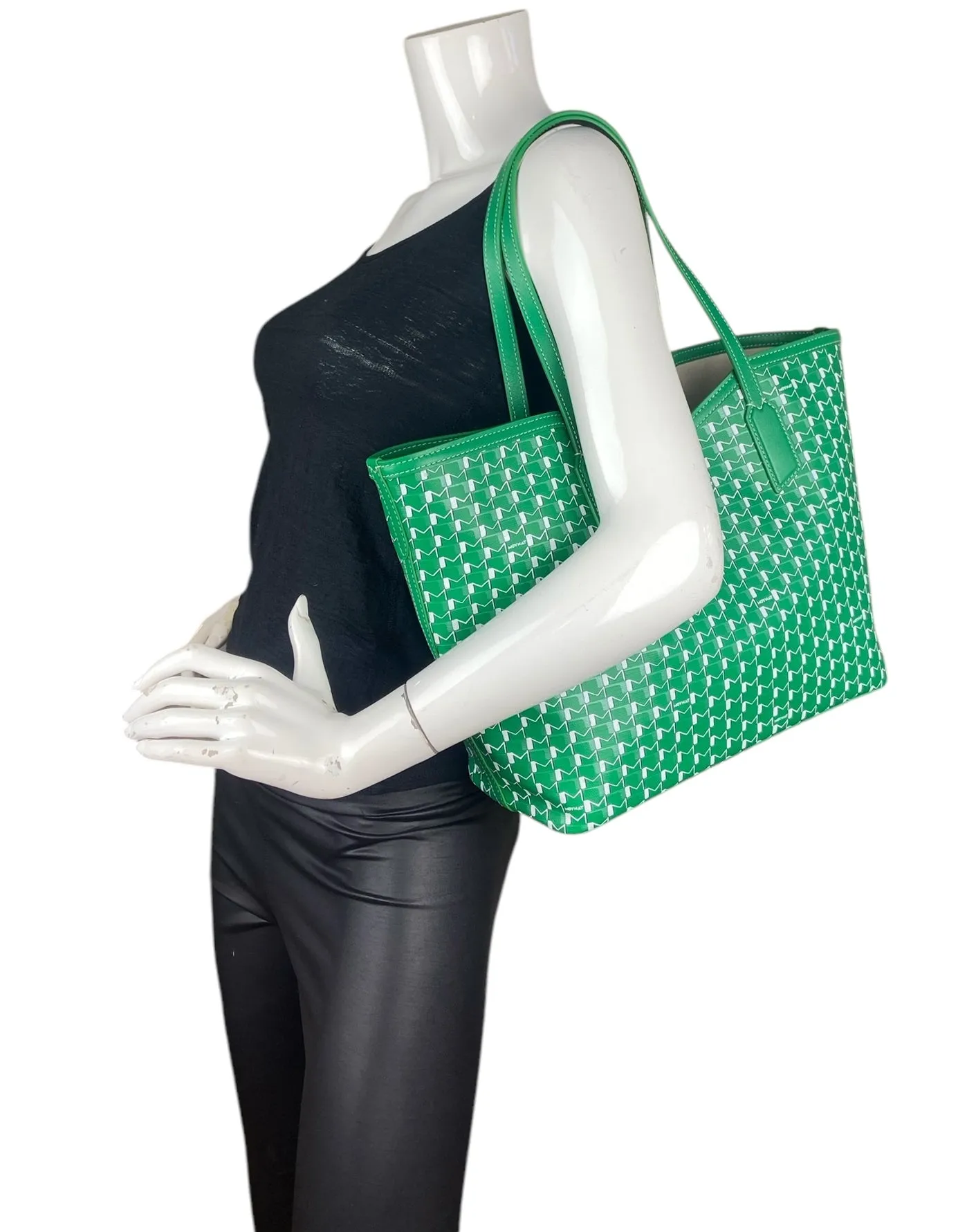 Moynat Green M MM Tote Bag