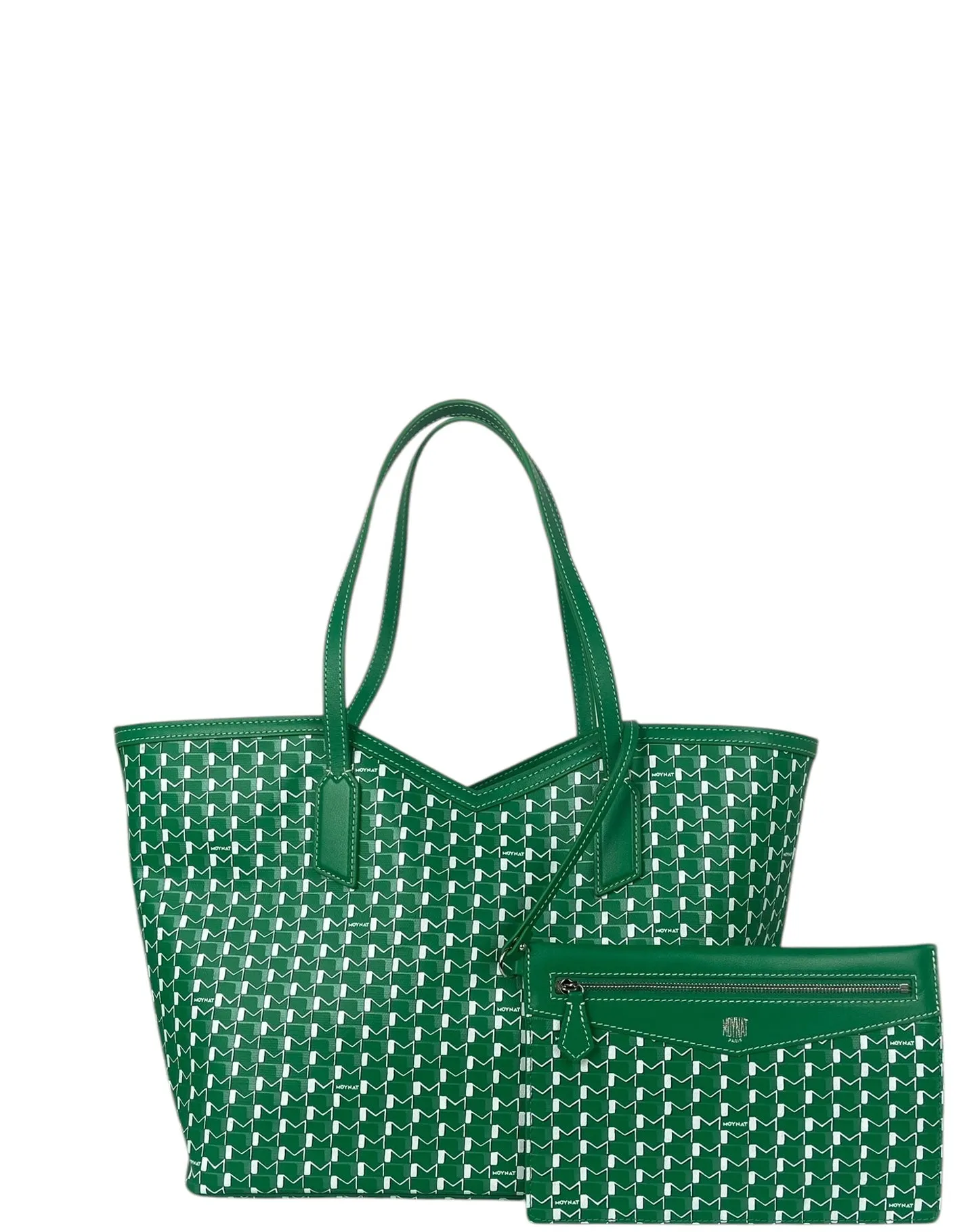 Moynat Green M MM Tote Bag