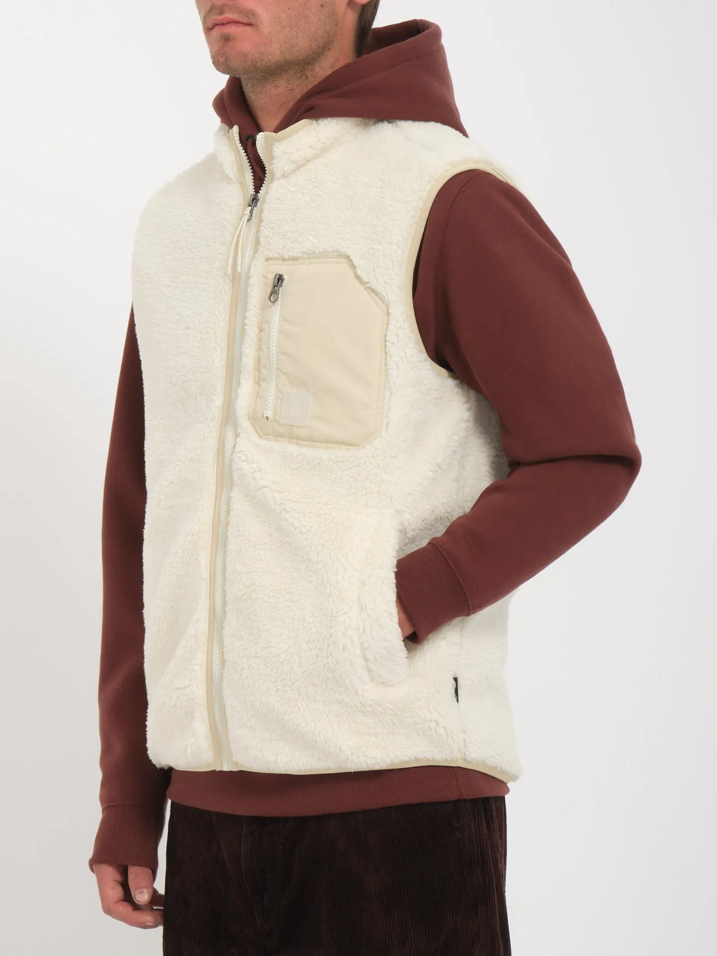 Muzzer Fuzzar Vest - DIRTY WHITE