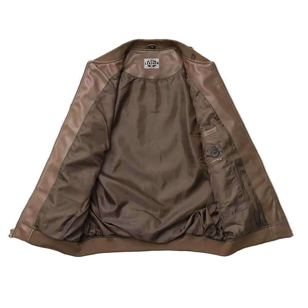 Myles - Men's Vegan Faux Leather Jacket