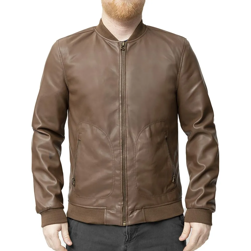 Myles - Men's Vegan Faux Leather Jacket