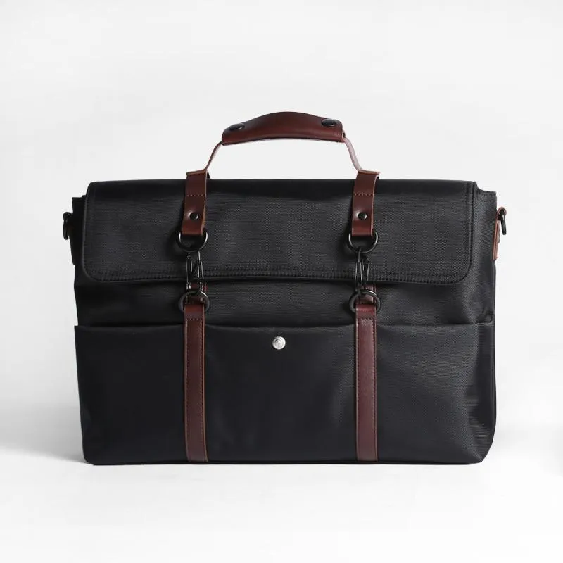 New Group Portable KUMON Waterproof Laptop Briefcase Fashion Business Men Handbags Crossbody Bag Men's Travel Bags