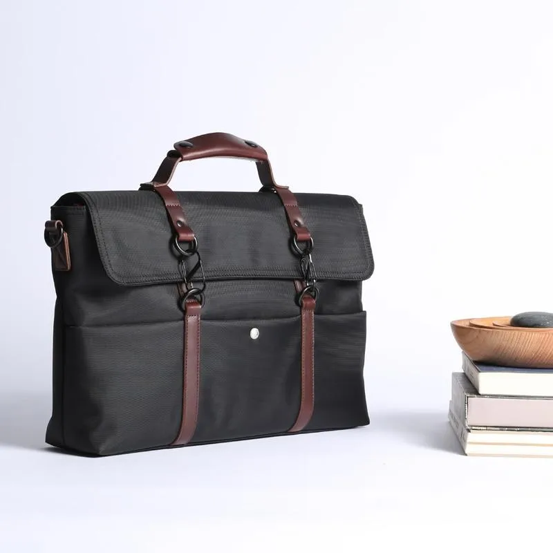 New Group Portable KUMON Waterproof Laptop Briefcase Fashion Business Men Handbags Crossbody Bag Men's Travel Bags