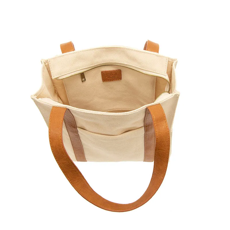 Nicola Canvas Tote
