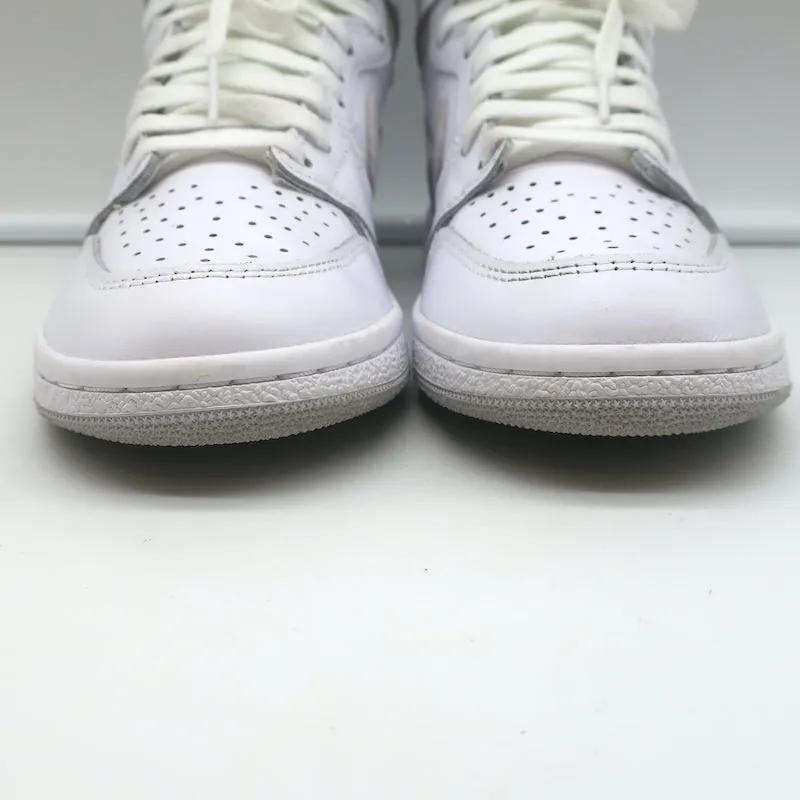Nike Air Jordan 1 Retro High 85 Sneakers White/Neutral Grey Size 5.5 BQ4422 100