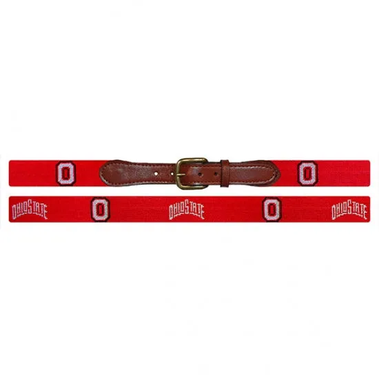 Ohio State Needlepoint Belt