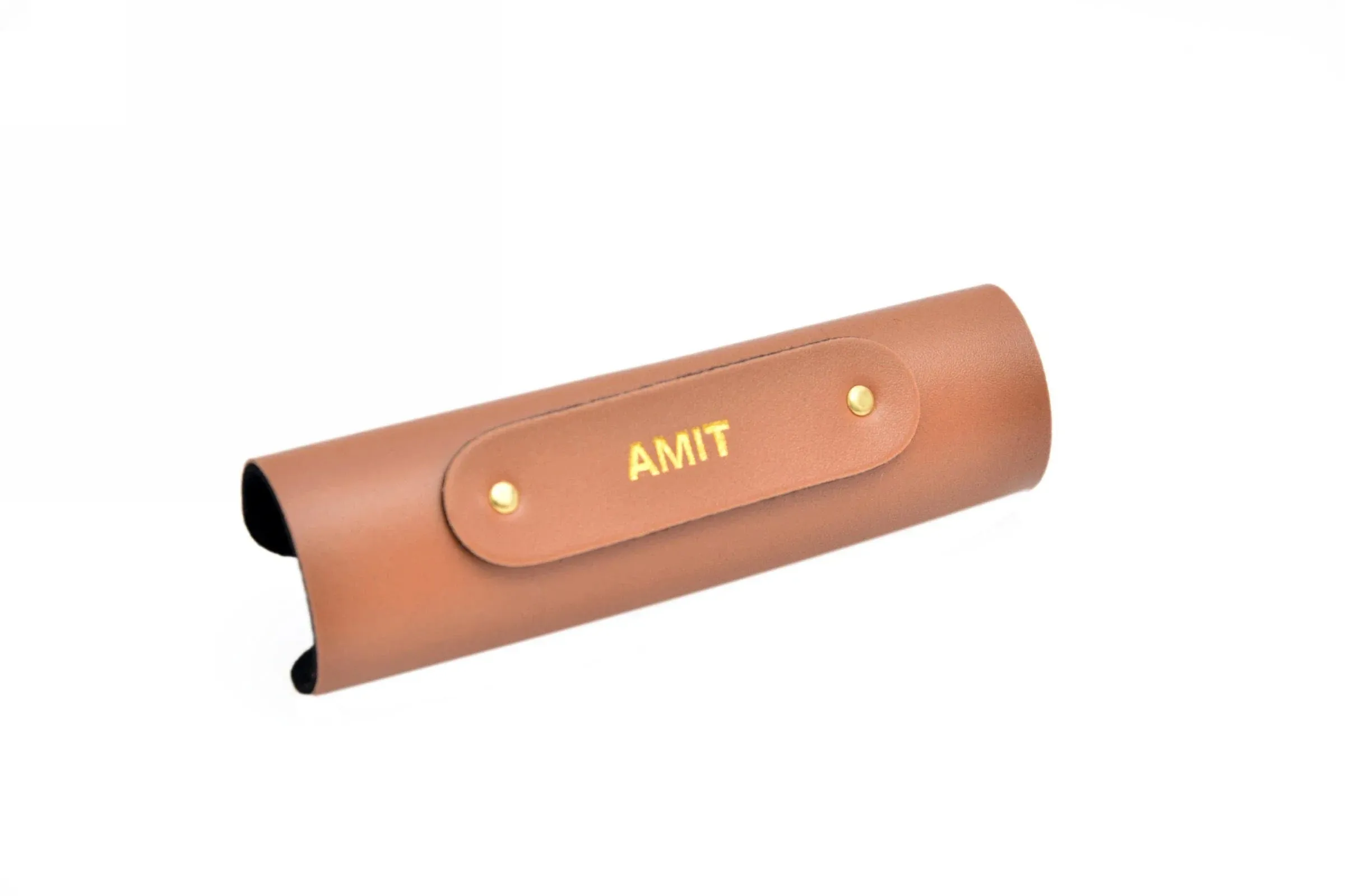 Personalized Bag Tag - Brown