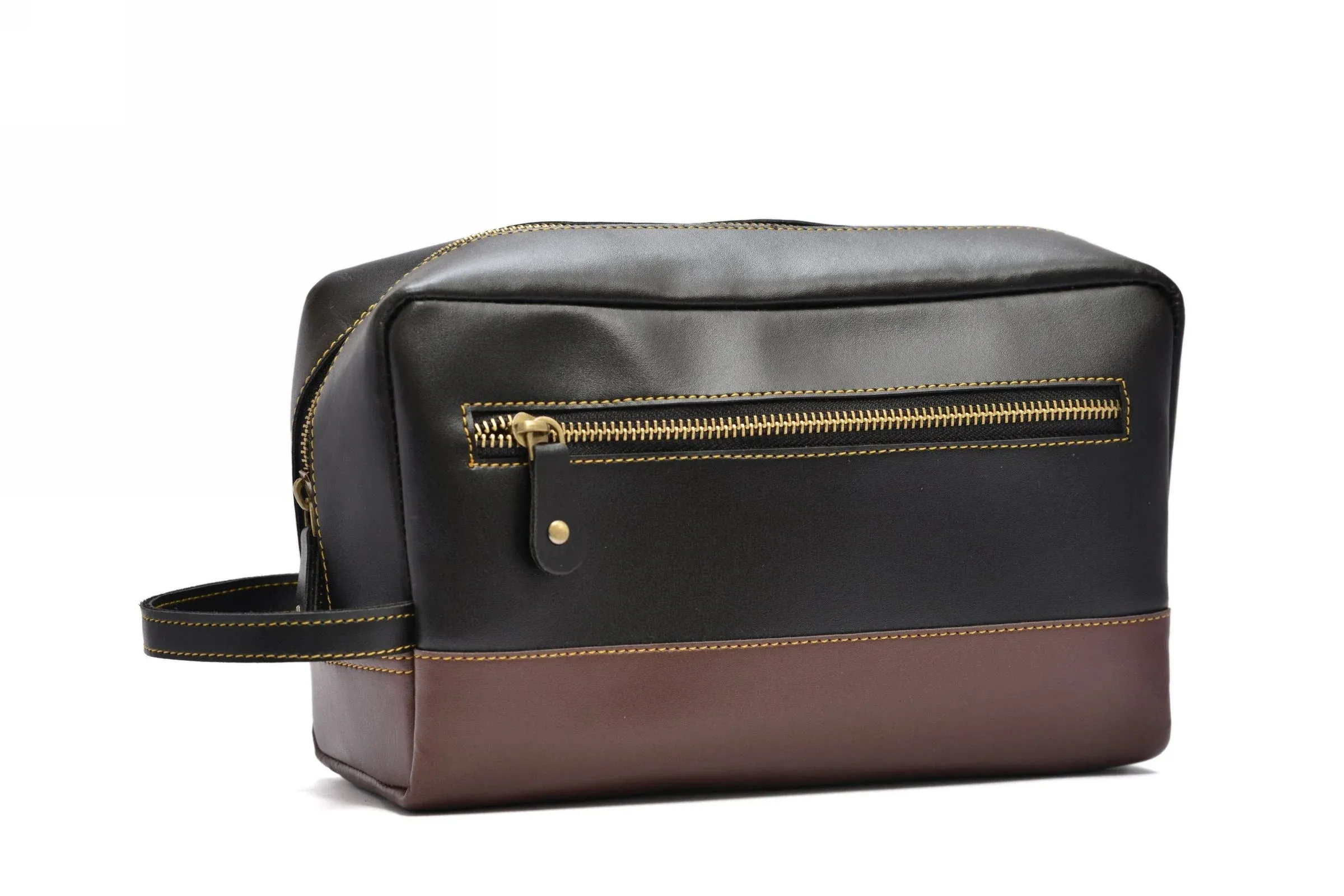 Personalized Dopp Kit- Washbag - Black