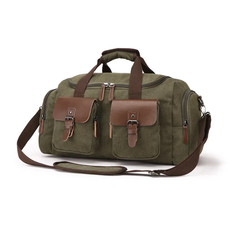 Popular Comfortable Creative Men's Fan Canvas Handbags