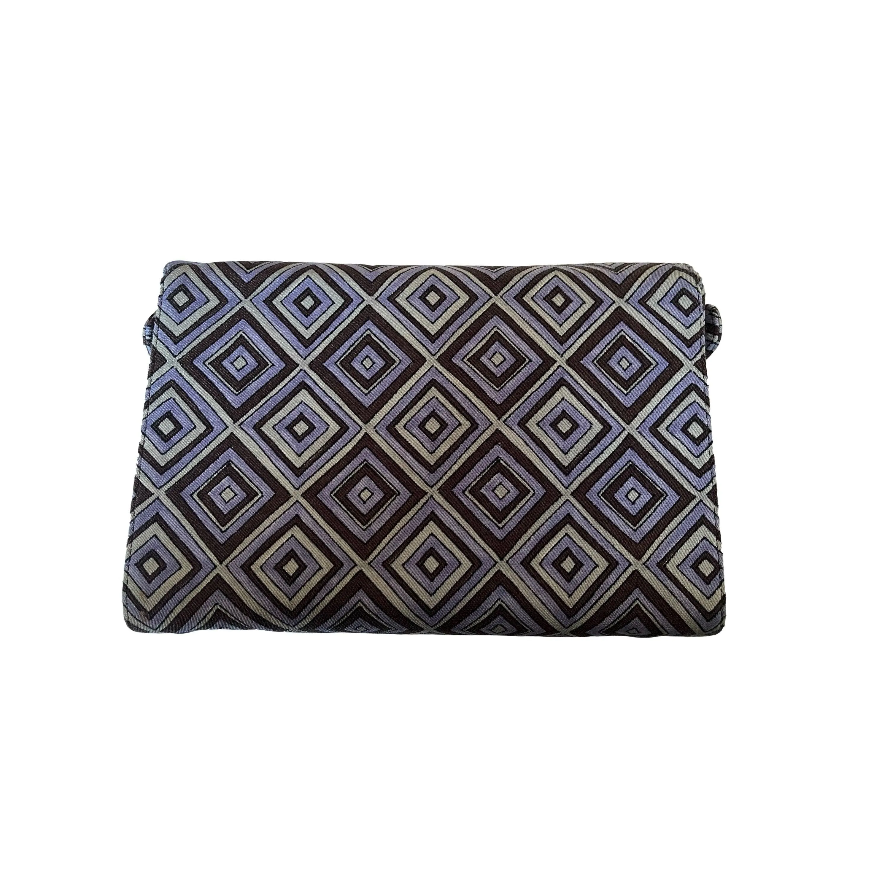 Prada Purple Geo Shoulder Bag