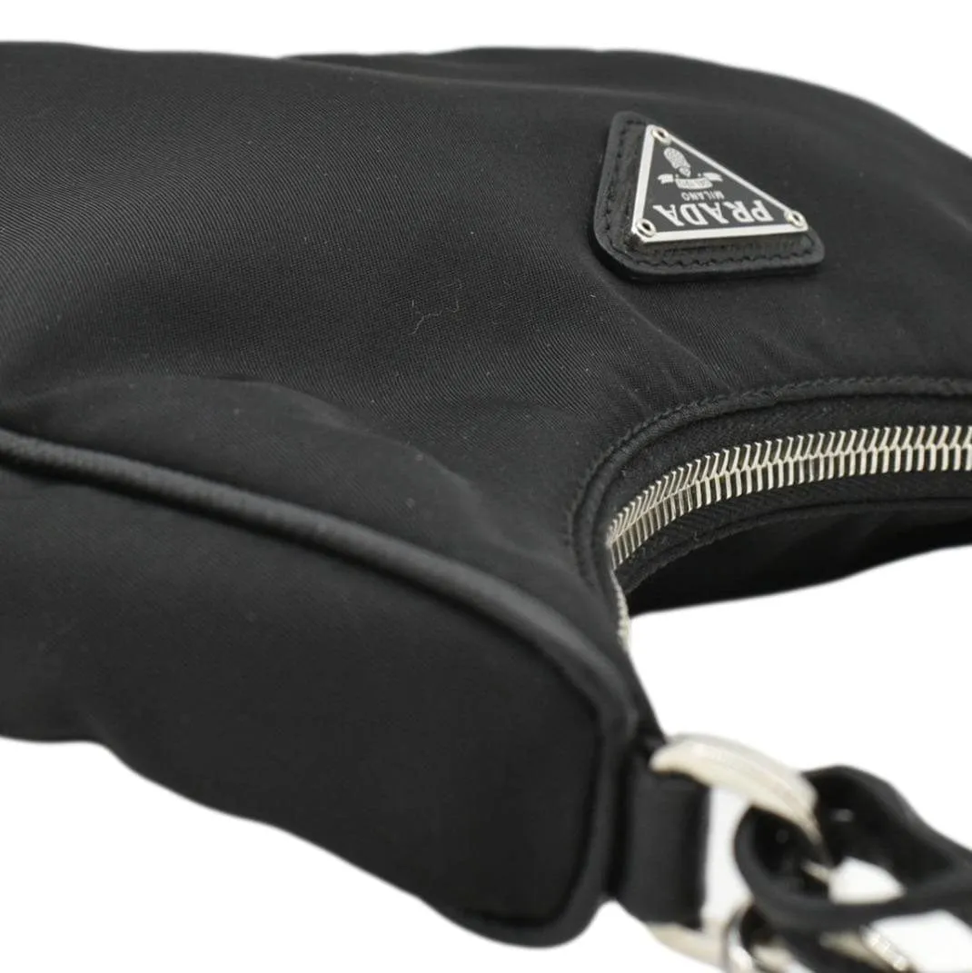 PRADA Re-Edition 2005 Re-Nylon Shoulder Bag Black