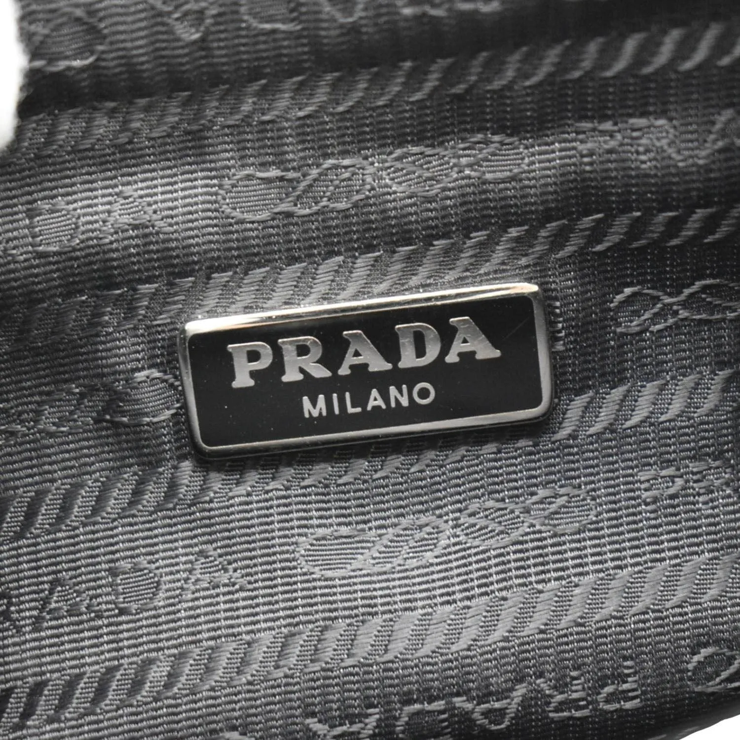 PRADA Re-Edition 2005 Re-Nylon Shoulder Bag Black