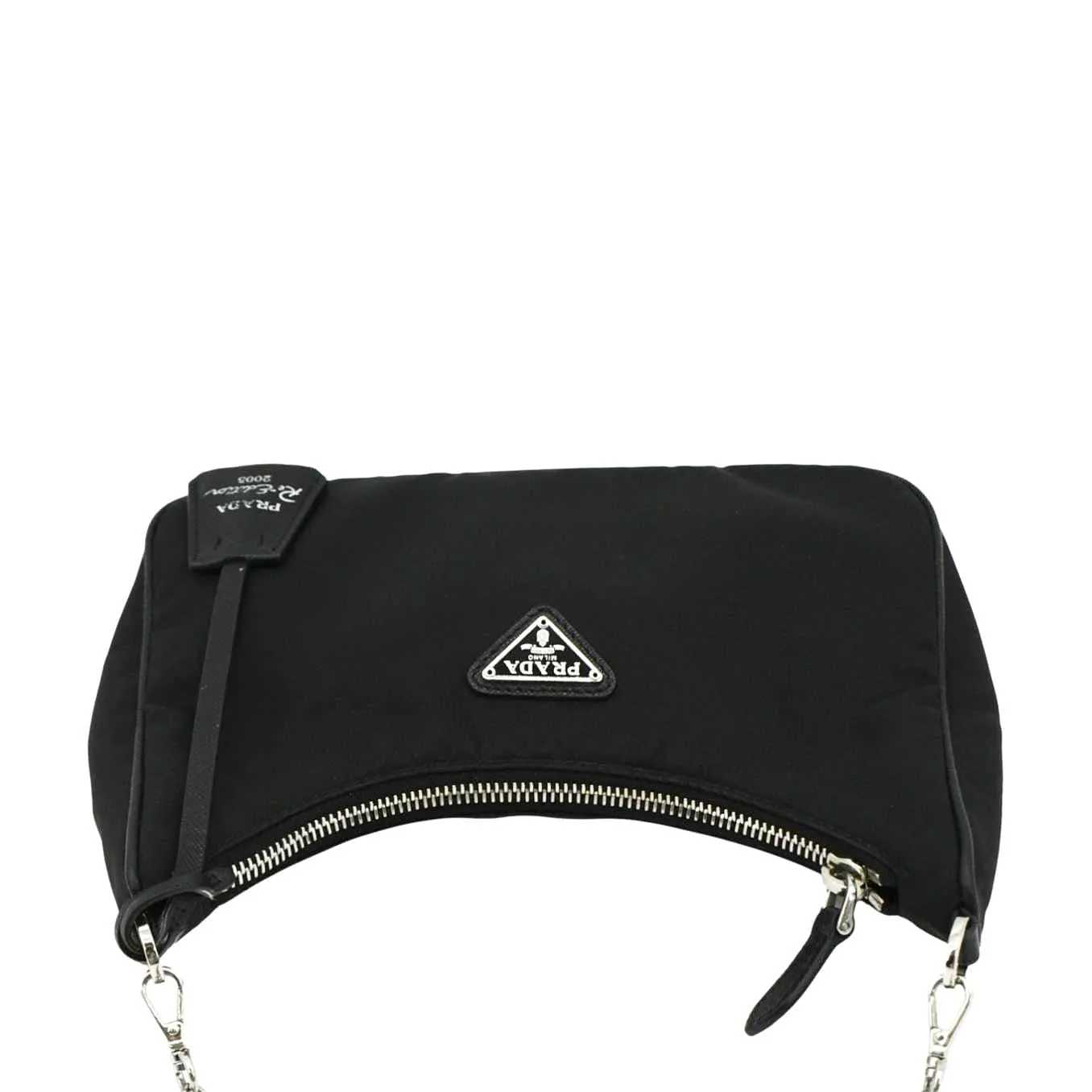 PRADA Re-Edition 2005 Re-Nylon Shoulder Bag Black