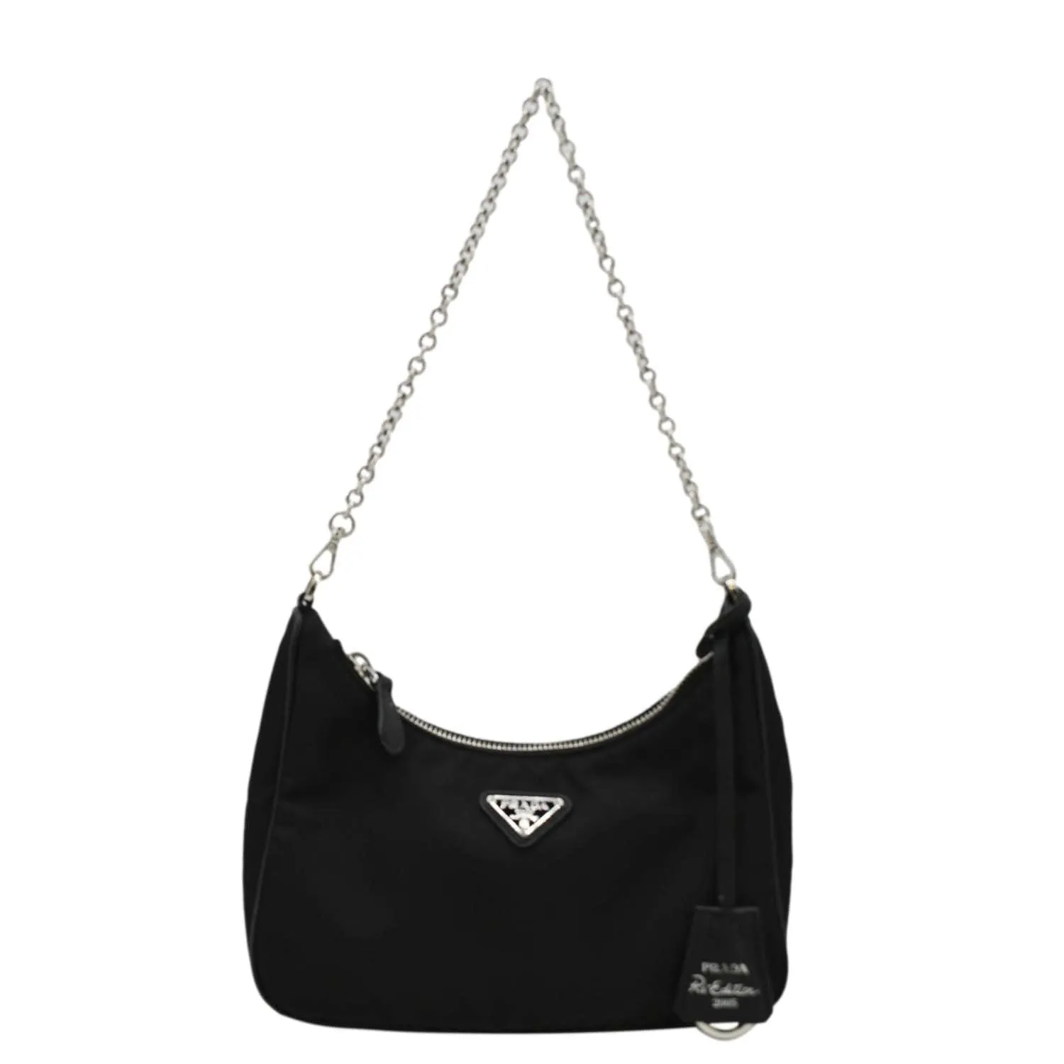 PRADA Re-Edition 2005 Re-Nylon Shoulder Bag Black