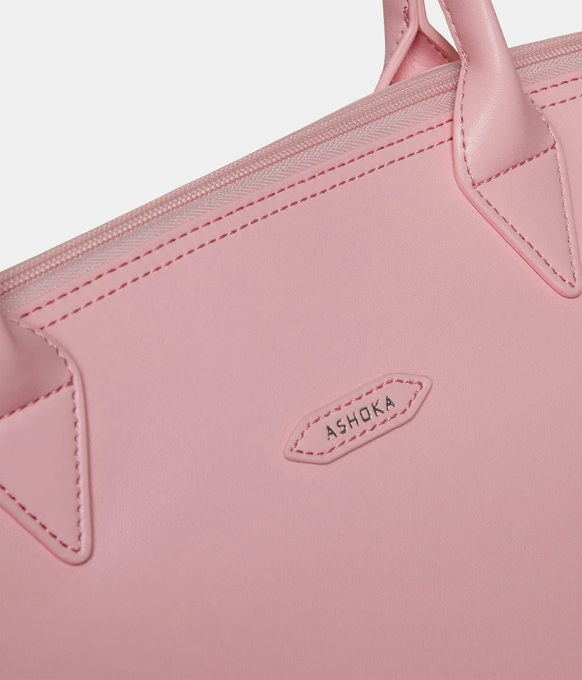 Pretty Apple Skin Vegan Leather Shoulder Bag | Pink