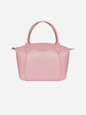 Pretty Apple Skin Vegan Leather Shoulder Bag | Pink