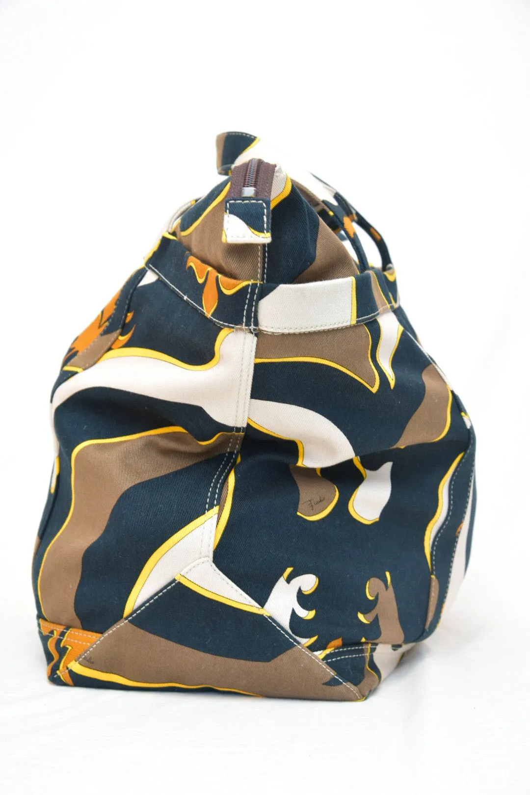 Pucci Canvas Overnight Bag