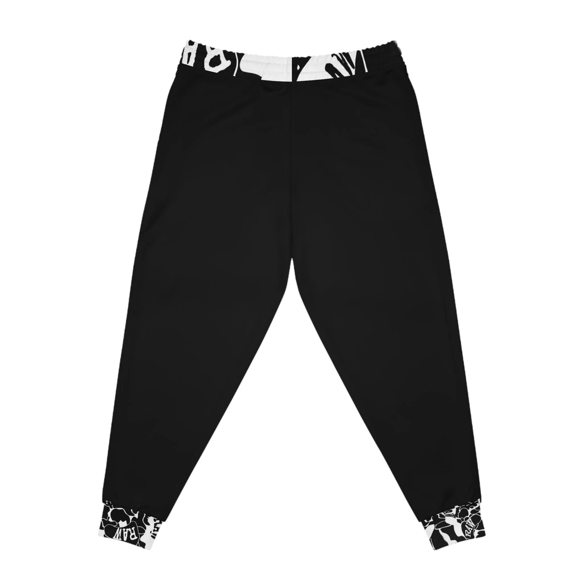 Raw Sushi "black/white camo trim" Athletic Joggers