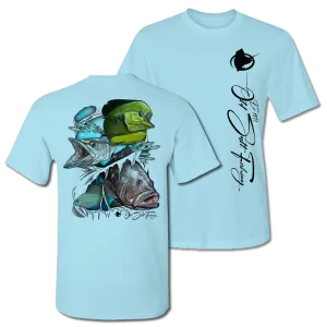 Reel Torn - Short Sleeve Performance Fishing Shirt