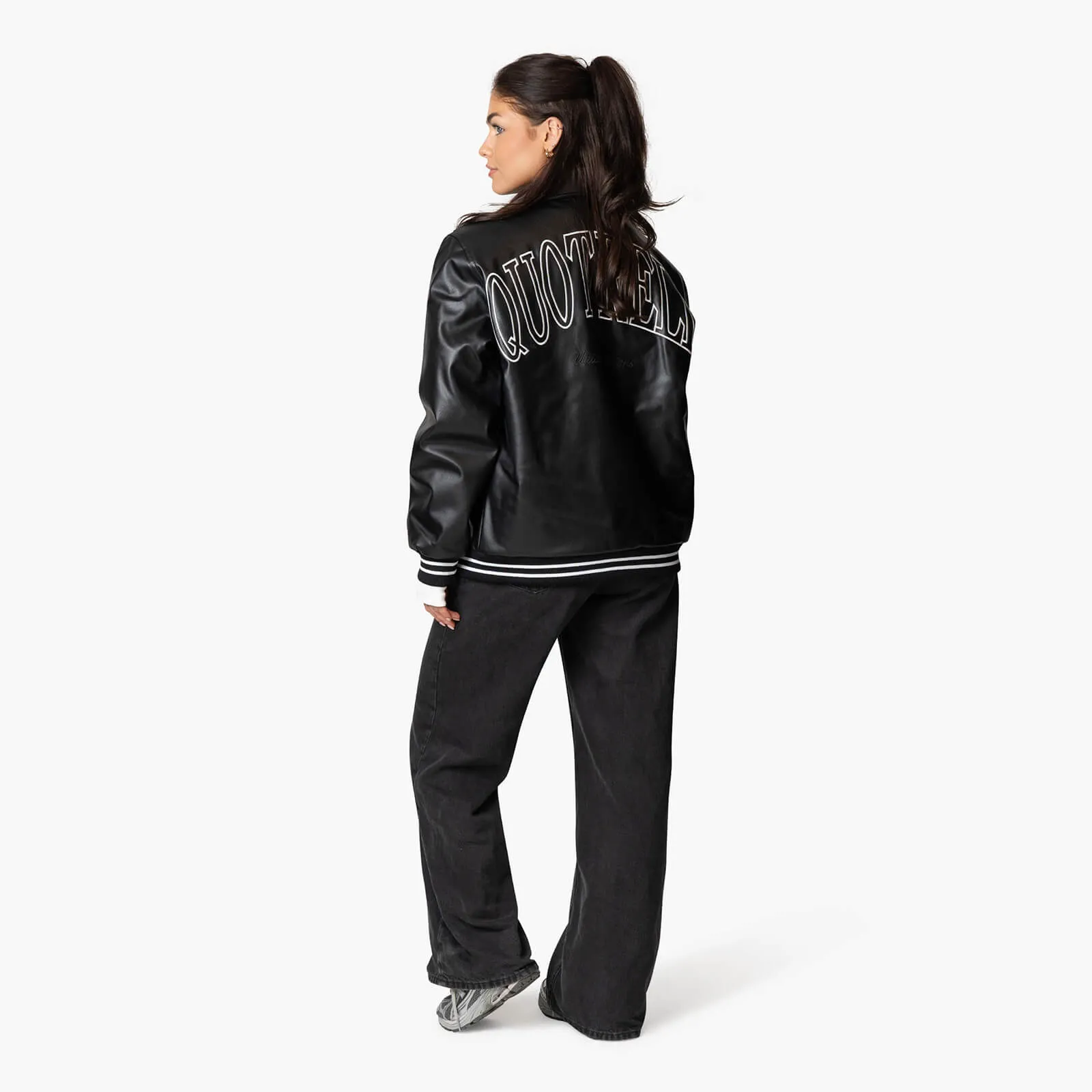 SENTINEL PU JACKET | BLACK/WHITE