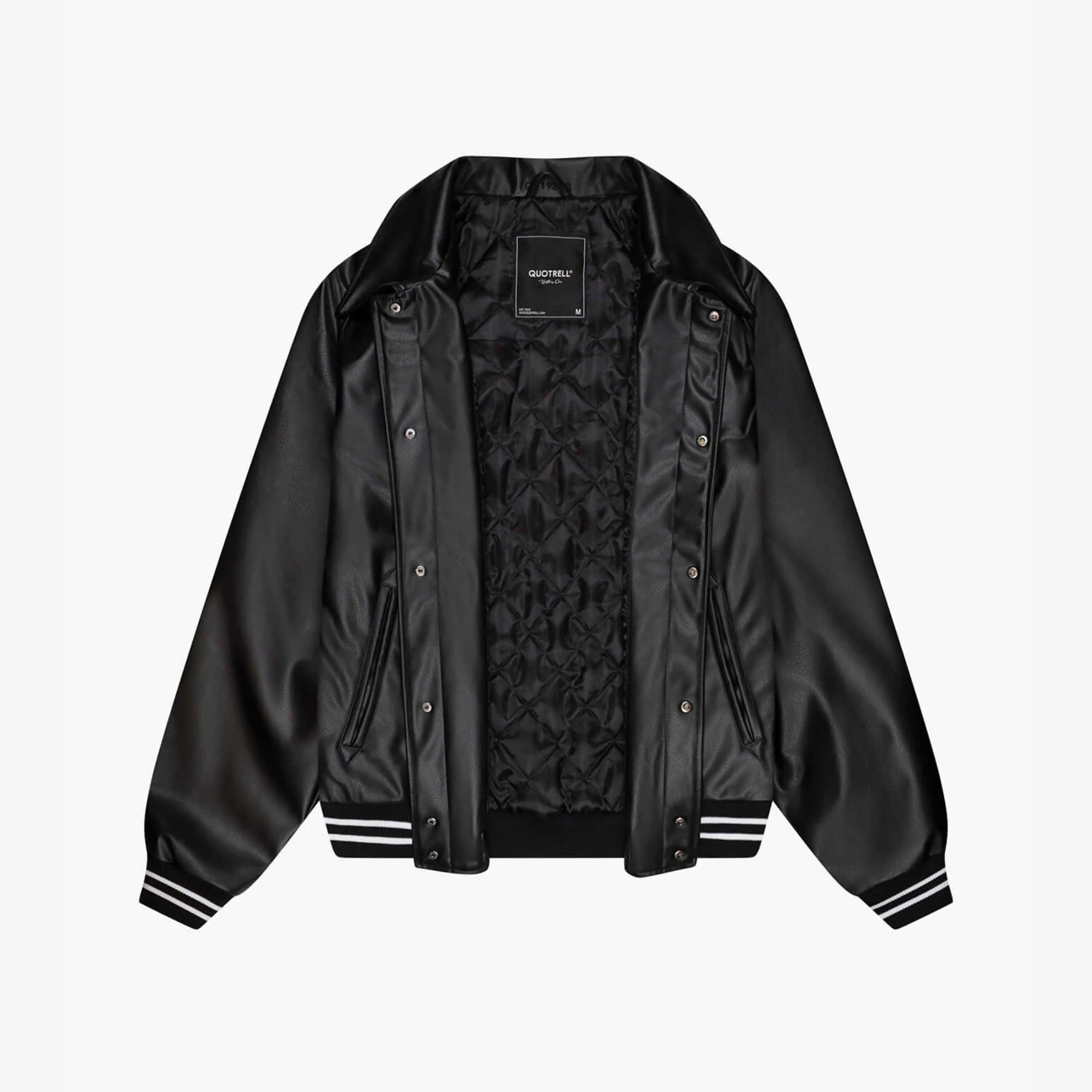 SENTINEL PU JACKET | BLACK/WHITE