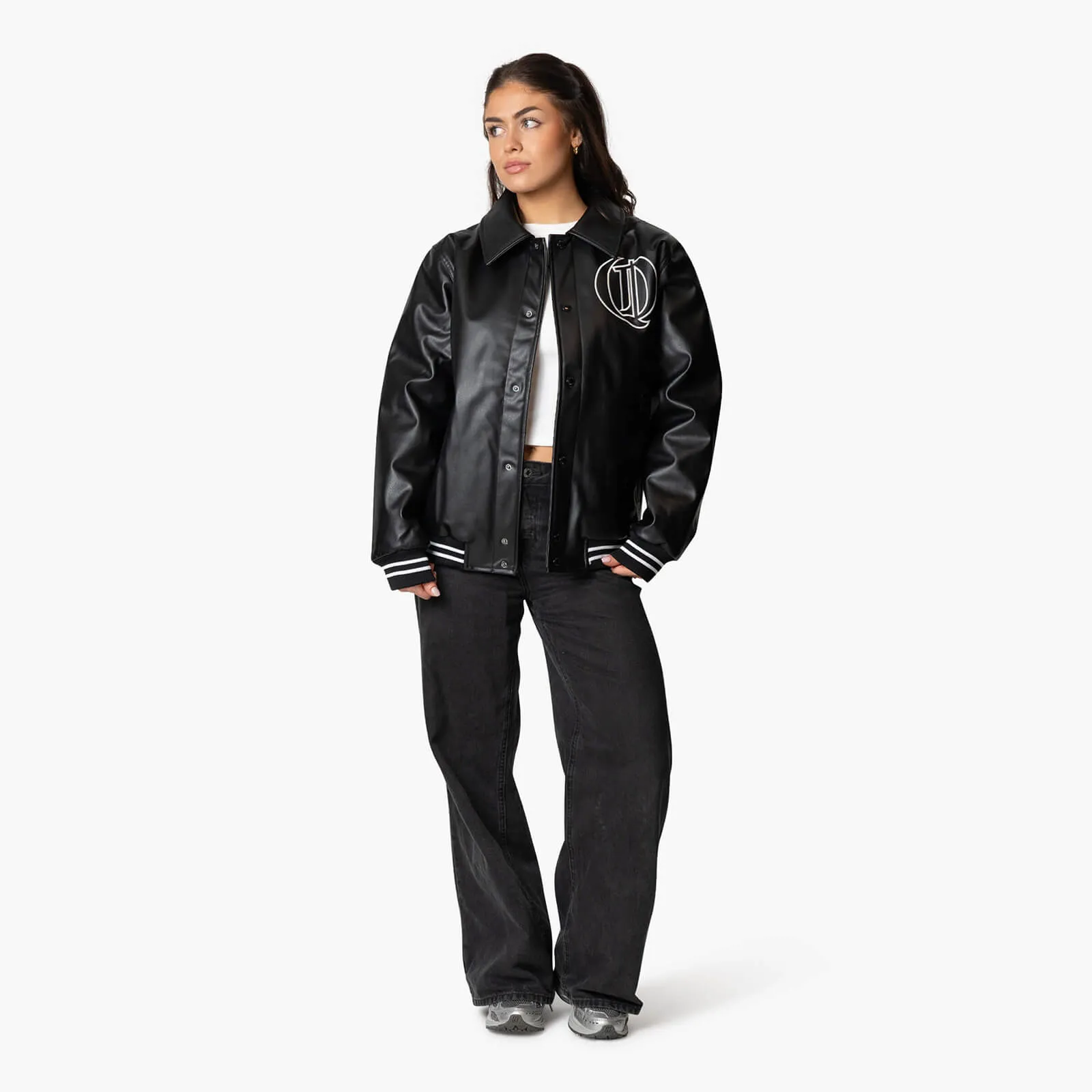SENTINEL PU JACKET | BLACK/WHITE