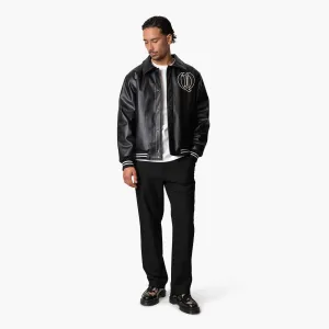 SENTINEL PU JACKET | BLACK/WHITE