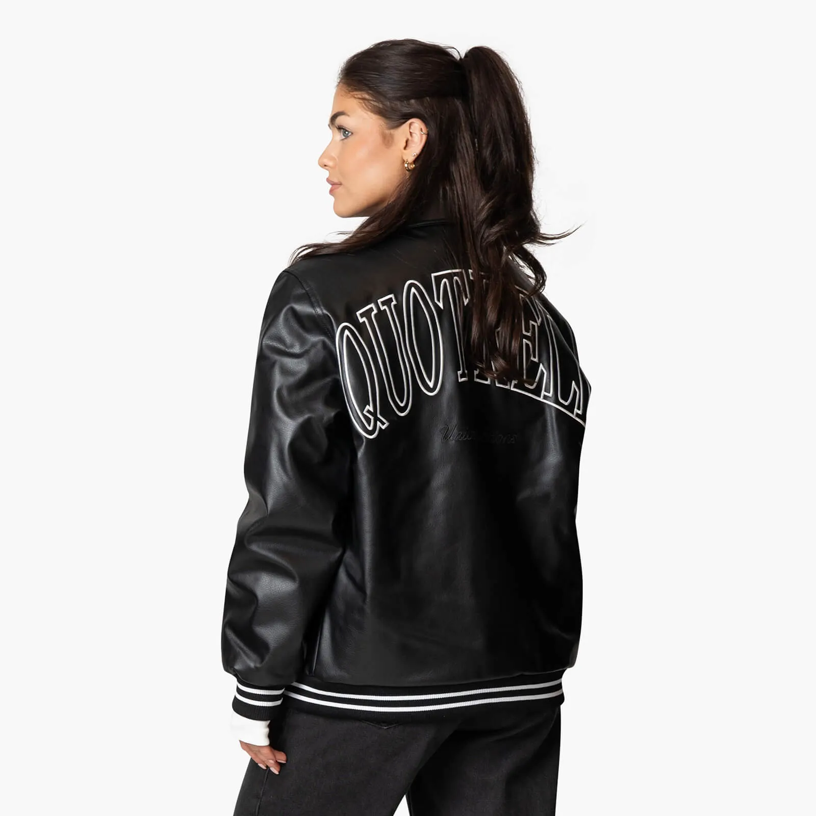 SENTINEL PU JACKET | BLACK/WHITE