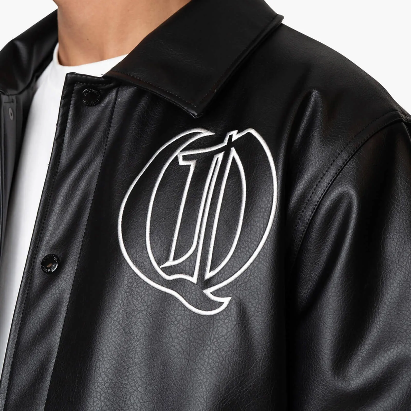 SENTINEL PU JACKET | BLACK/WHITE