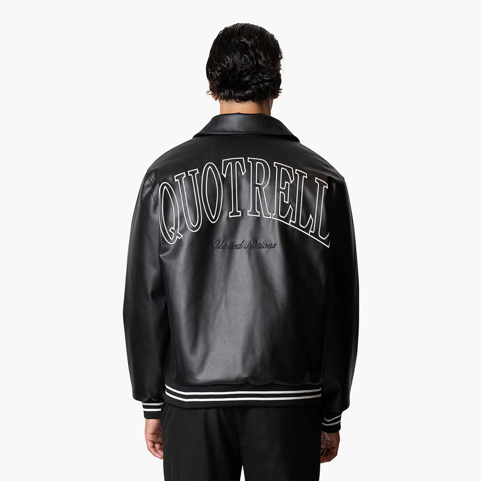 SENTINEL PU JACKET | BLACK/WHITE