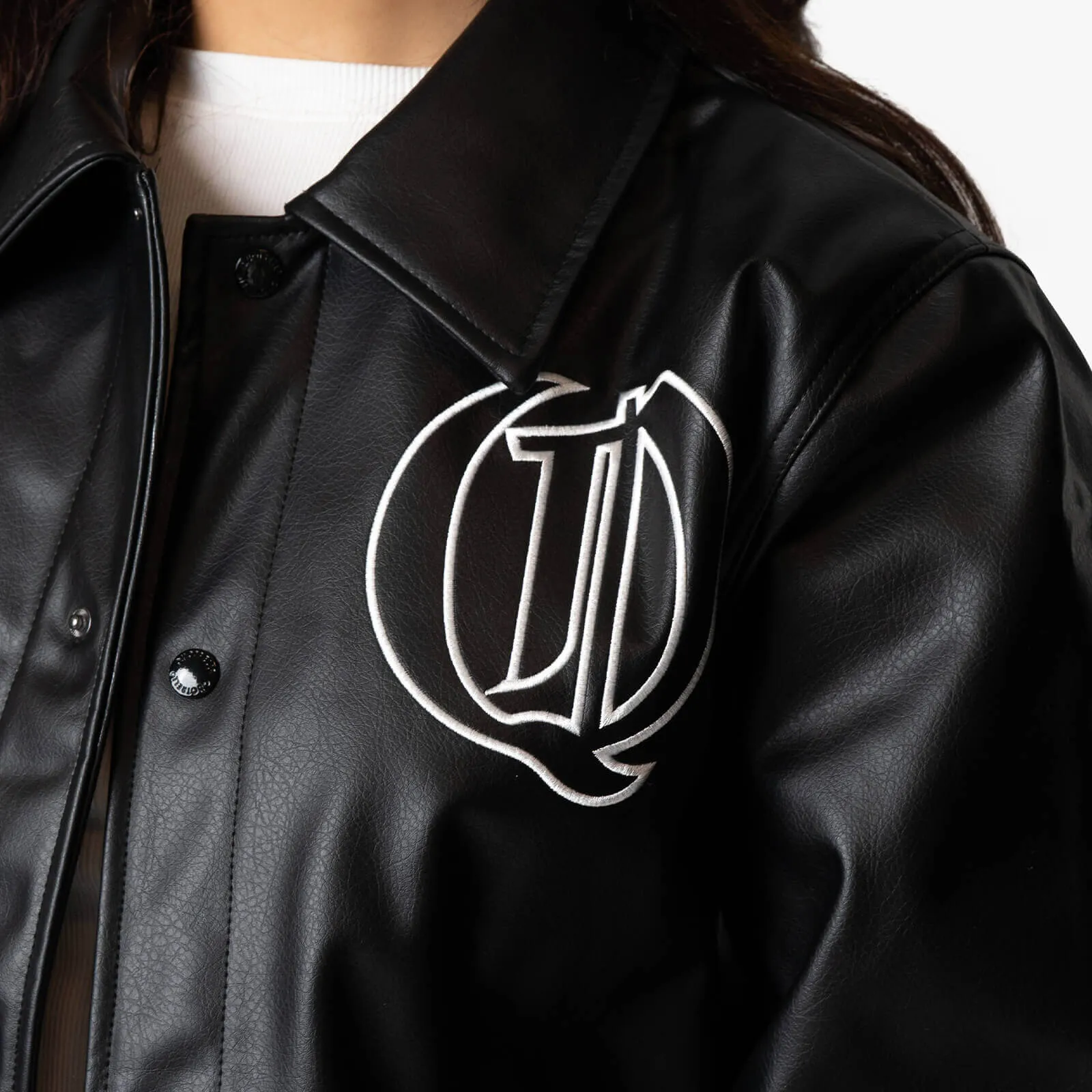 SENTINEL PU JACKET | BLACK/WHITE