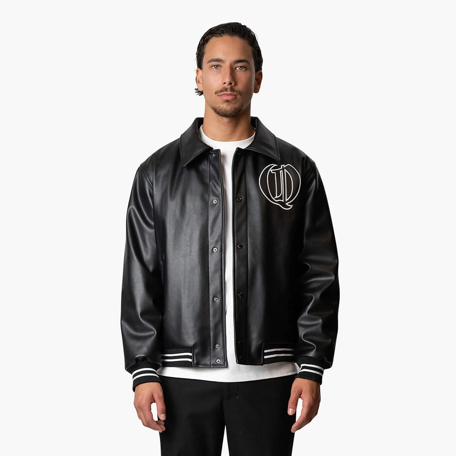 SENTINEL PU JACKET | BLACK/WHITE