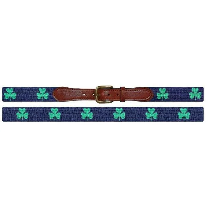SHAMROCK NEEDLEPOINT BELT