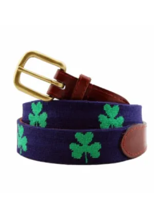 SHAMROCK NEEDLEPOINT BELT