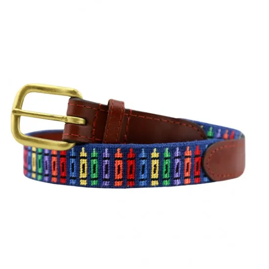 Smathers & Branson Needle Point Belts (Multiple Patterns)