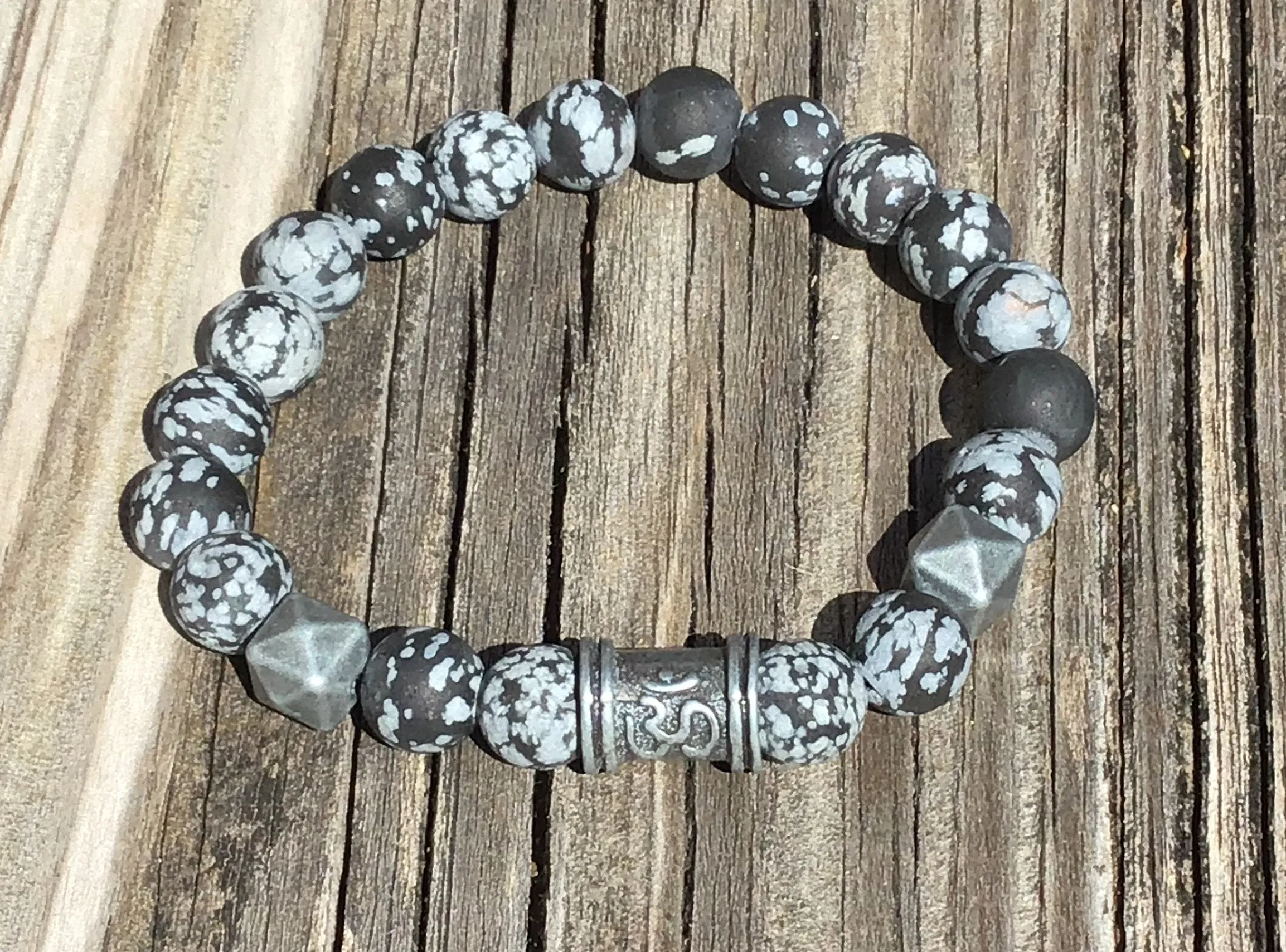 Snowflake Obsidian Omb