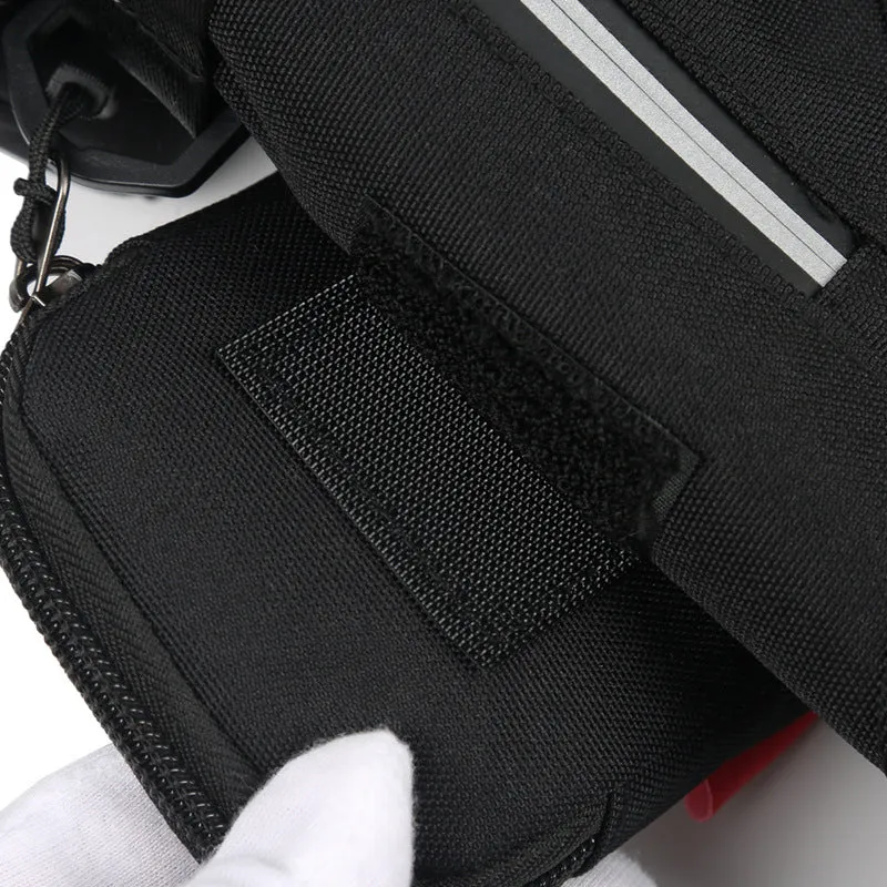 Solid Color Oxford Cloth Running Street Men's Chest Bags