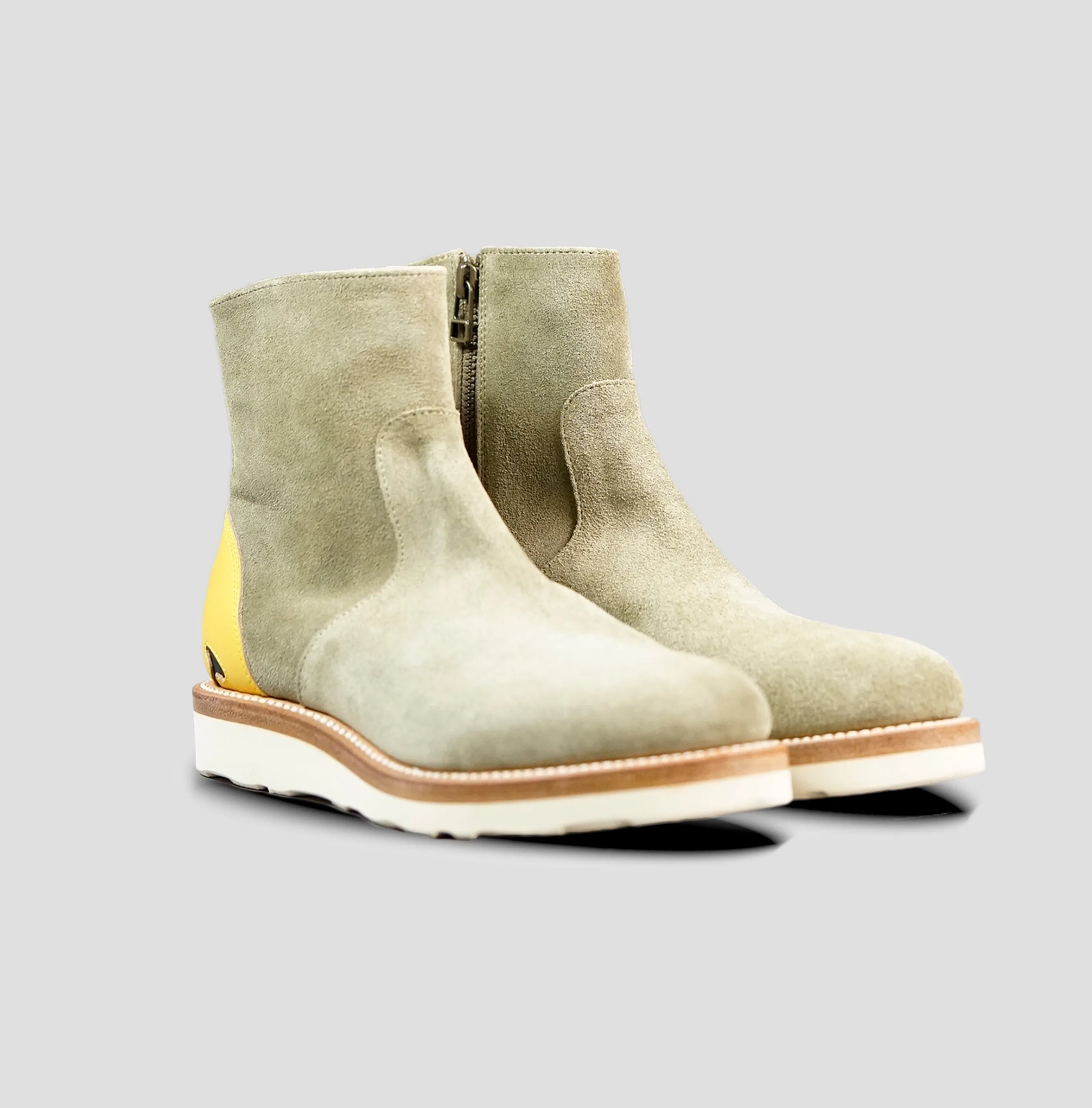 SUEDE LEATHER NAVY SUPPLY BOOTS