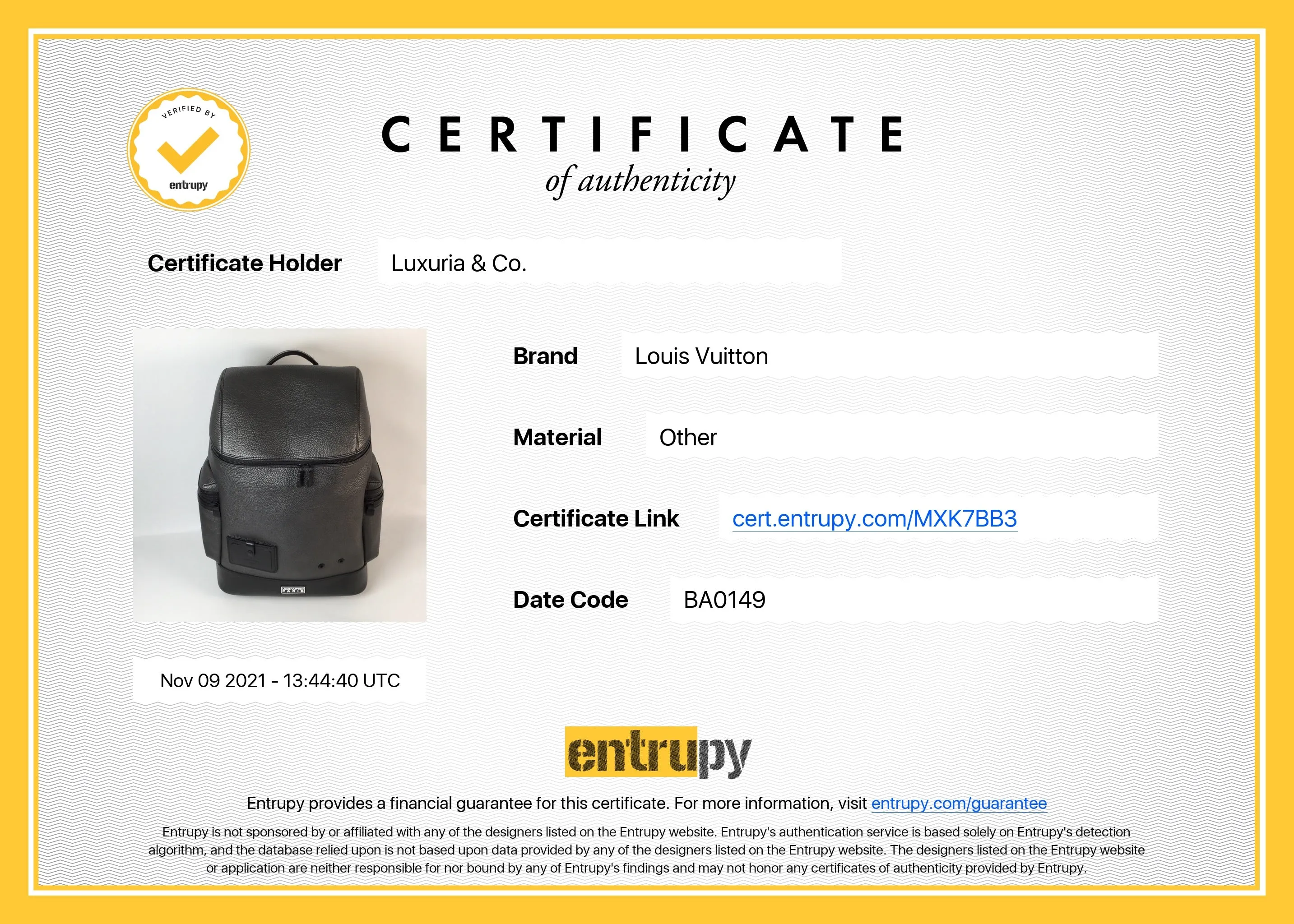 Taurillion Leather Alpha Backpack