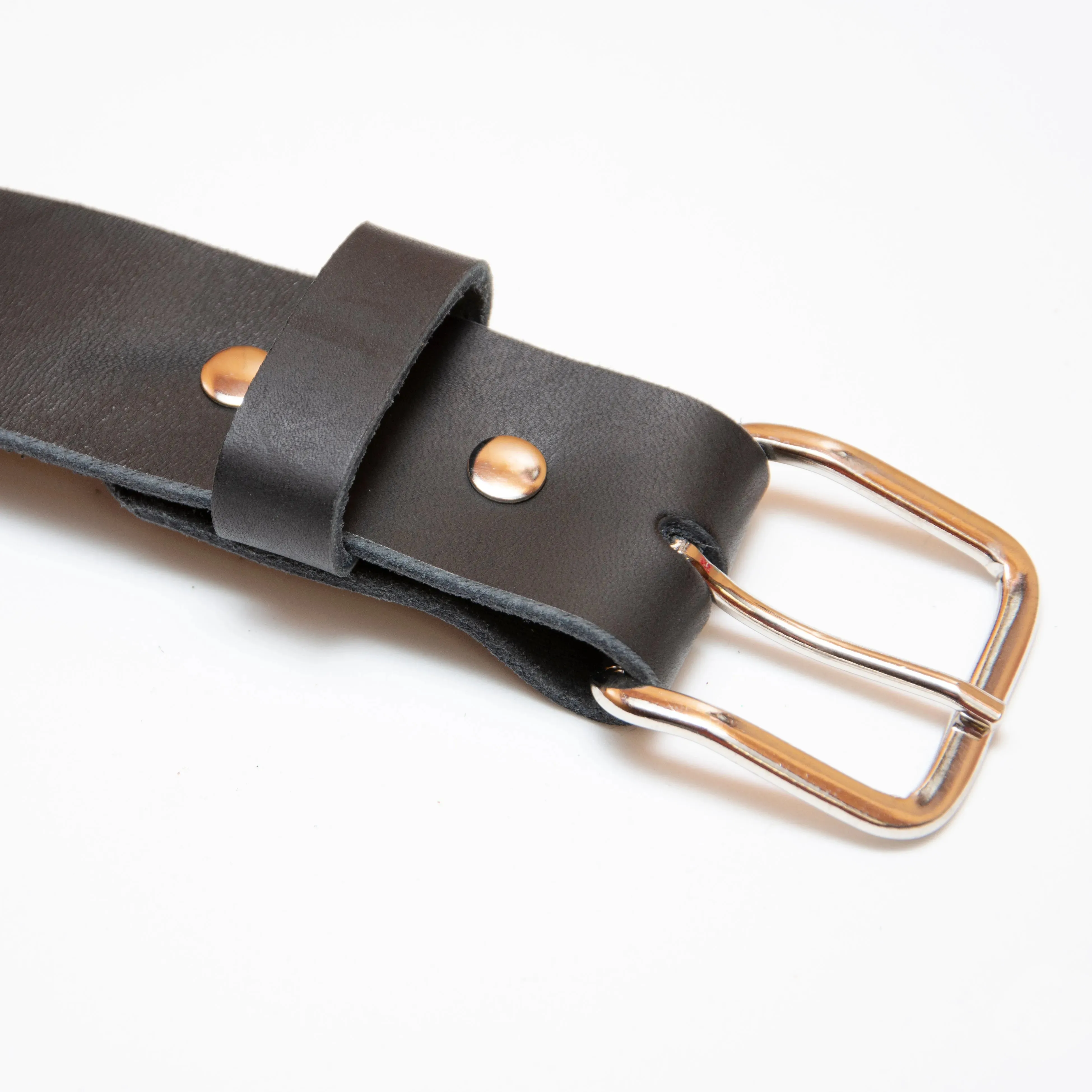 The Journeyman Leather Belt - Big Sizes