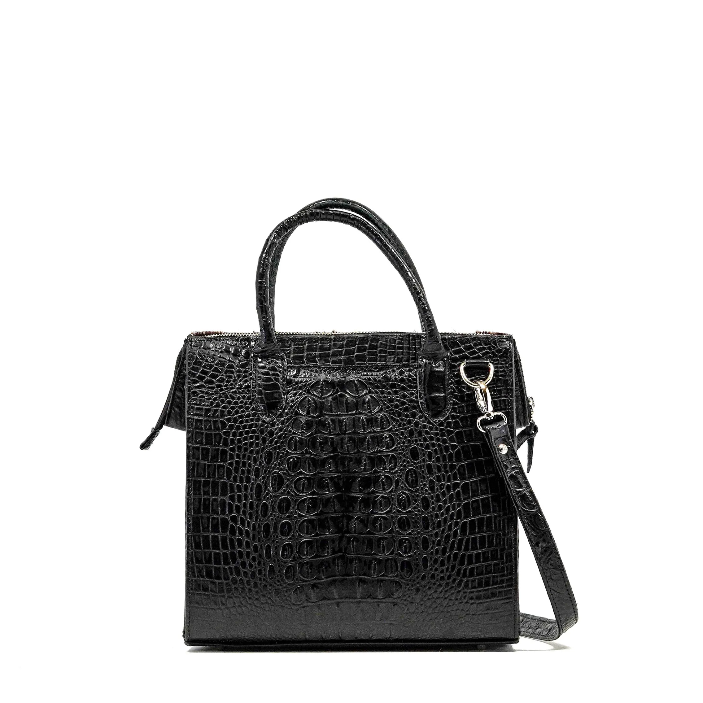 The Opry - Brindle w/ Onyx Croc
