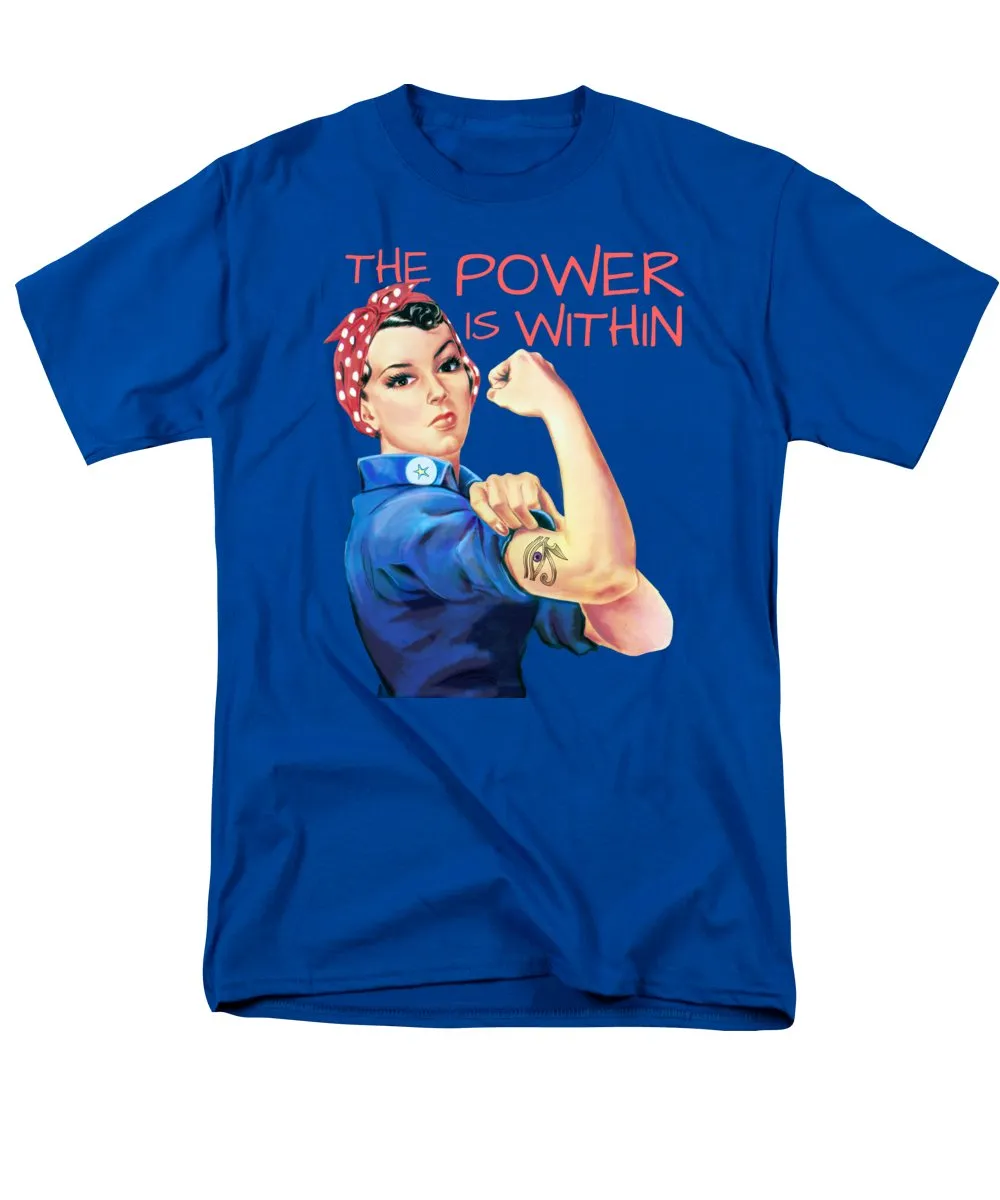 The Power Is Within - Men's T-Shirt  (Regular Fit)
